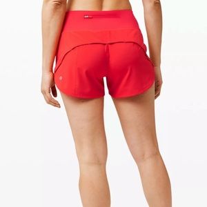 Lululemon speed up hi-rise 4” shorts